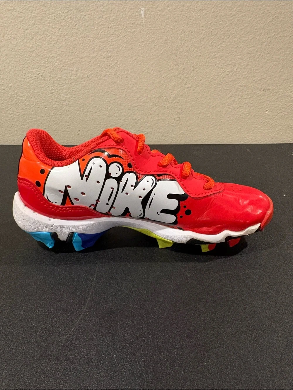 Nike Alpha Huarache 4 Keystone Baseball Cleats FZ8657-601 Toddler Kids Size 13C